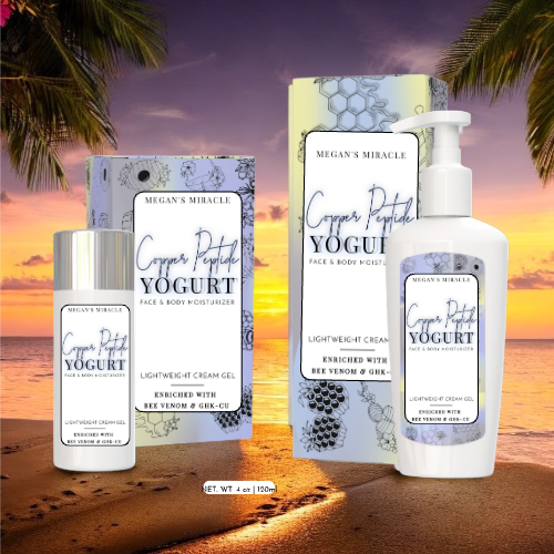 Megan's Miracle Copper Peptide Yogurt Face & Body Moisturizer