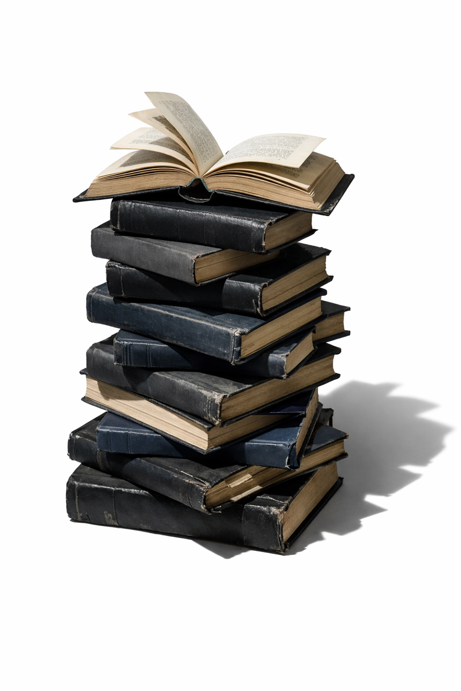 Stack of unfinished psychological thriller books showing the motivation barrier readers face