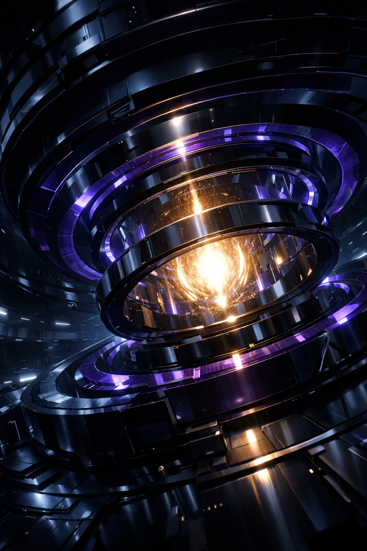 Layered structure representing a trust providing legal insulation and asset protection.