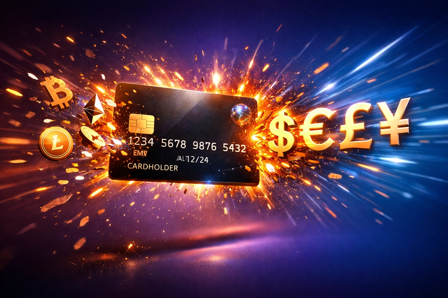 Instant crypto-to-fiat conversion with push-to-card technology for seamless Web3 payment processing