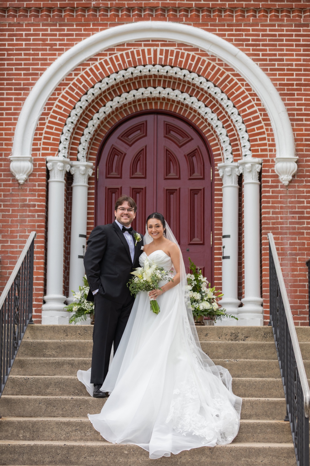 A quiet, candid moment from Cozette & Justin’s wedding day