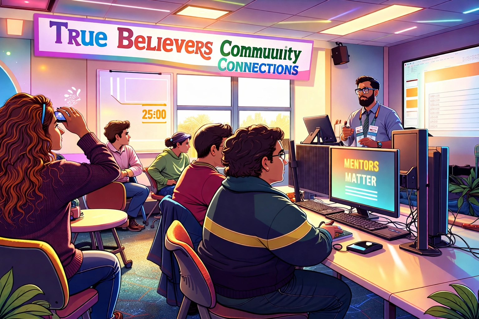 Youth in Fall Youth Training with an instructor—skills, focus, and action in motion