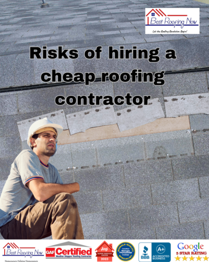 Risks of Hiring Cheap Roofing Contractors