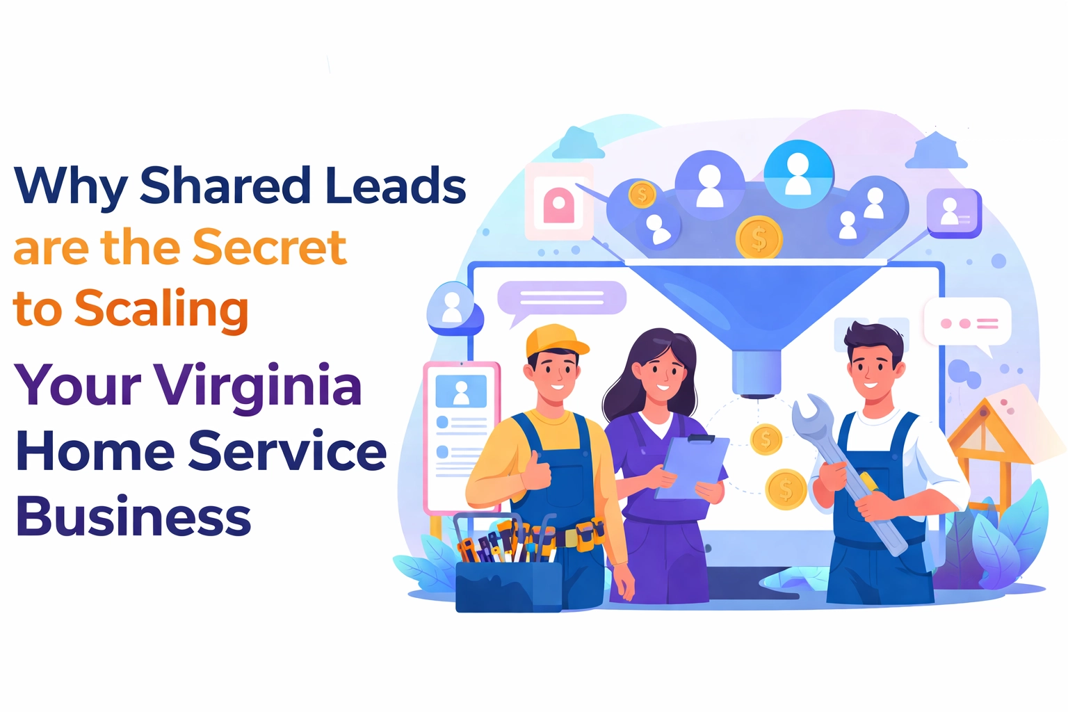 Why Shared Leads are the Secret to Scaling Your Virginia Home Service Business