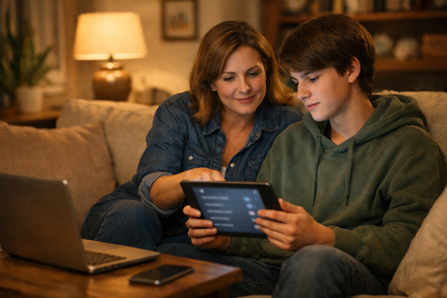 Smartphone surrounded by social media and messaging app icons for faith sharing