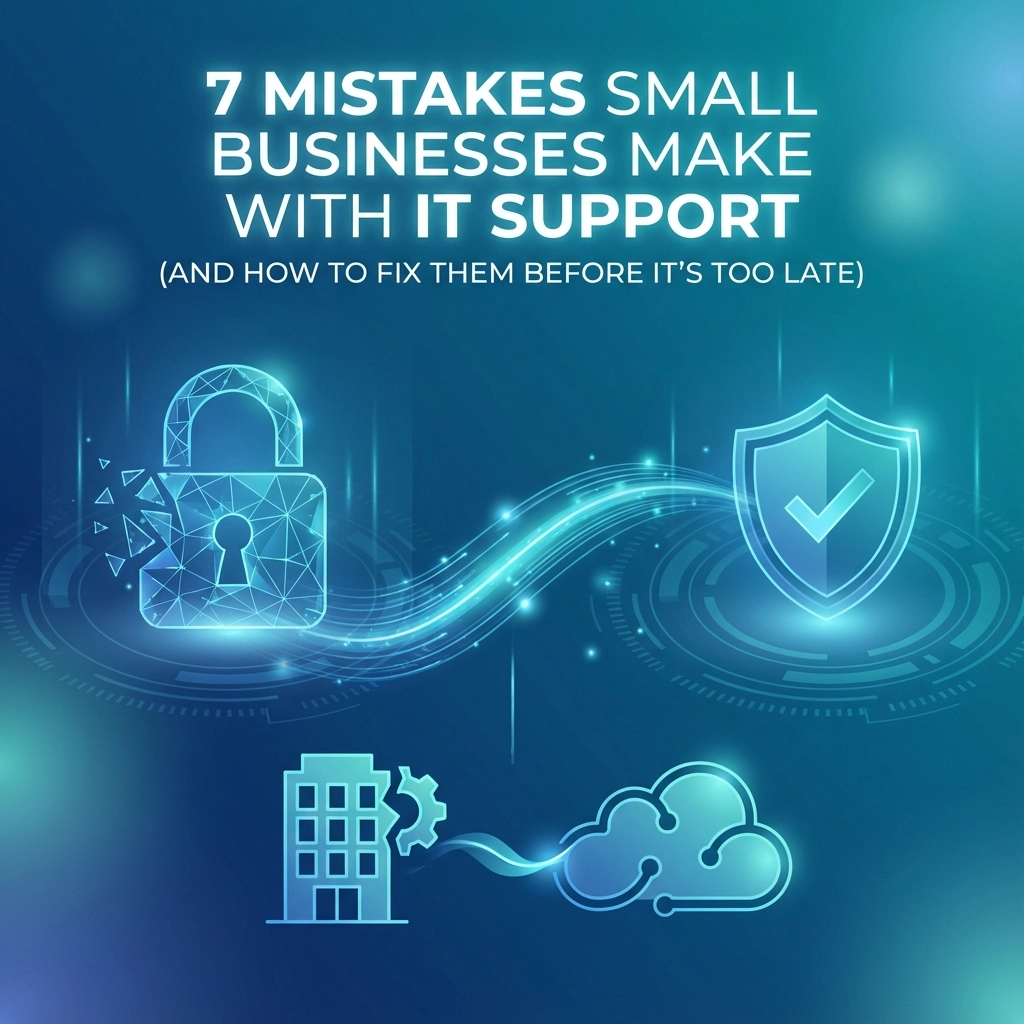 7 Mistakes Small Businesses Make with IT Support (and How to Fix Them Before It's Too Late)