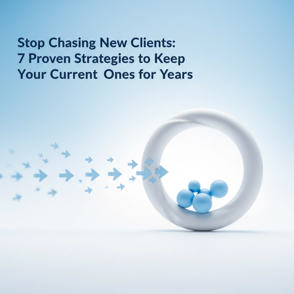 Stop Chasing New Clients: 7 Proven Strategies to Keep Your Current Ones for Years