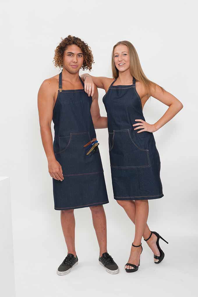 Glide Hair Tools Dark Denim Aprons