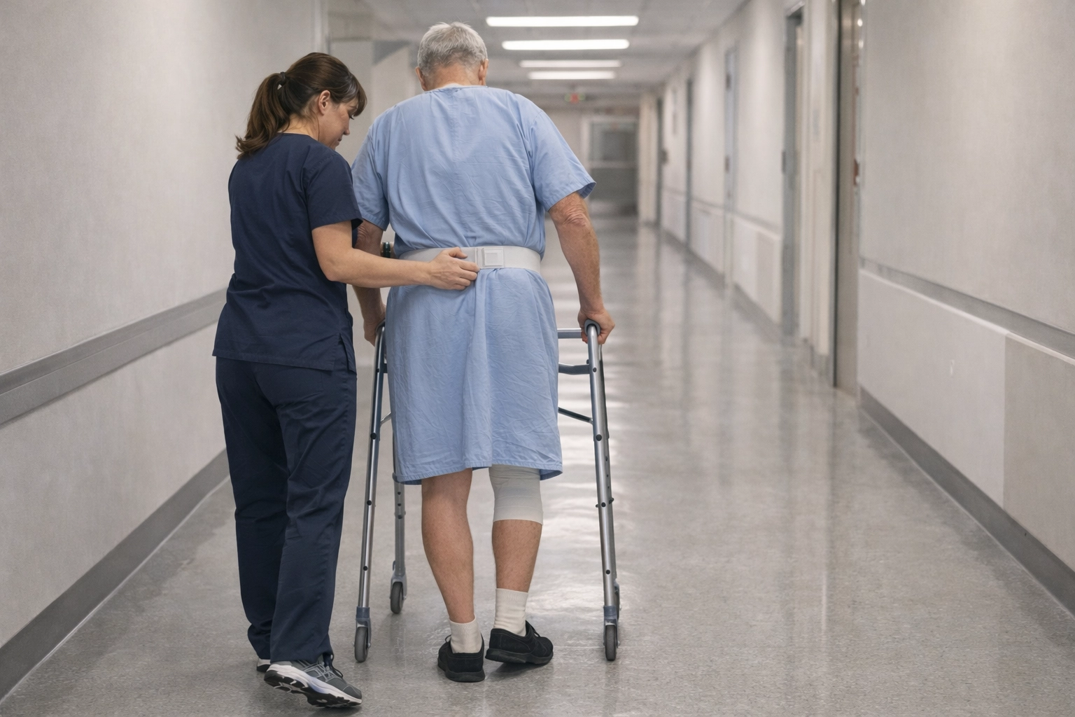 Early knee vs postpartum rehab comparison