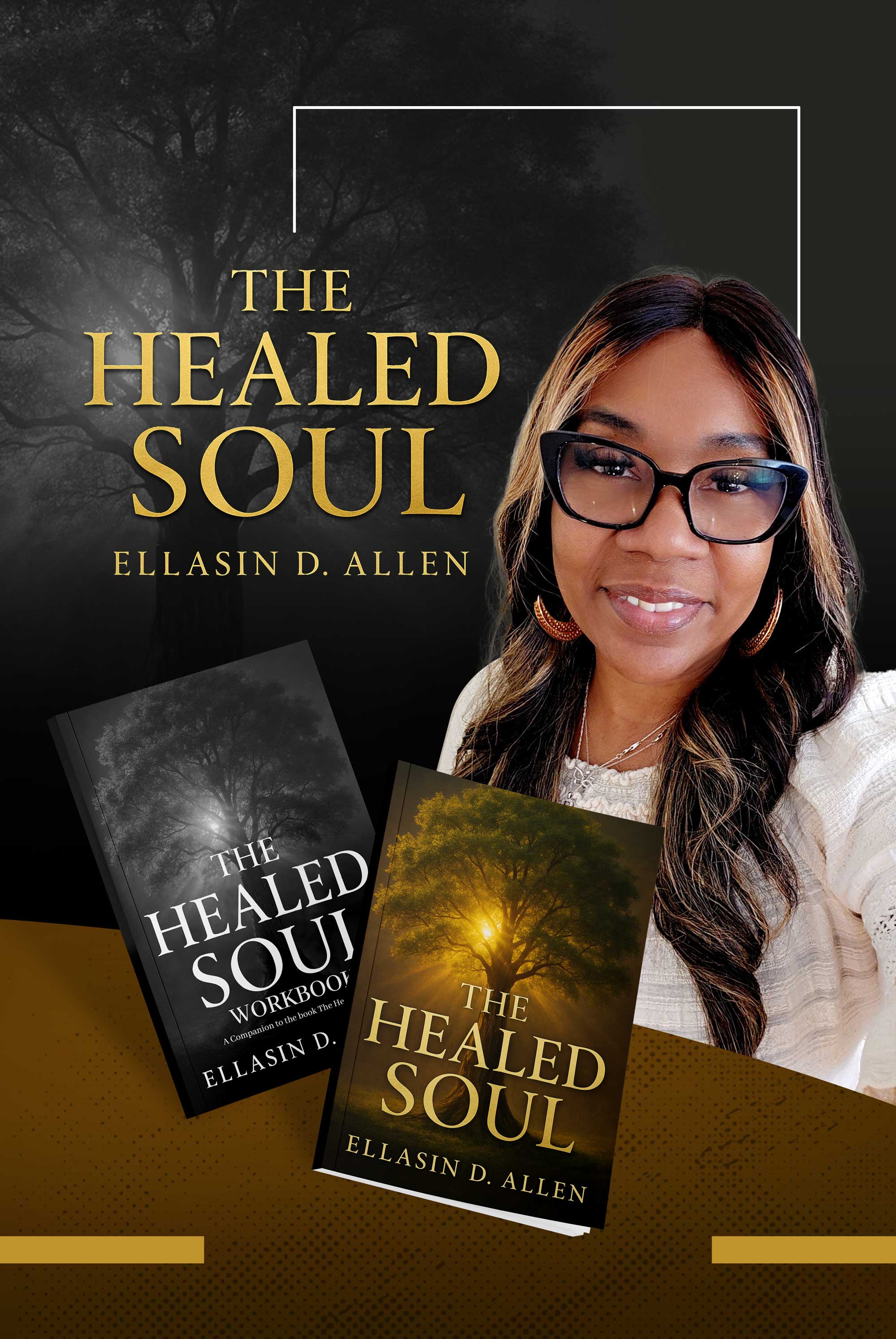 The Healed Soul Book and Workbook Promotional Graphic