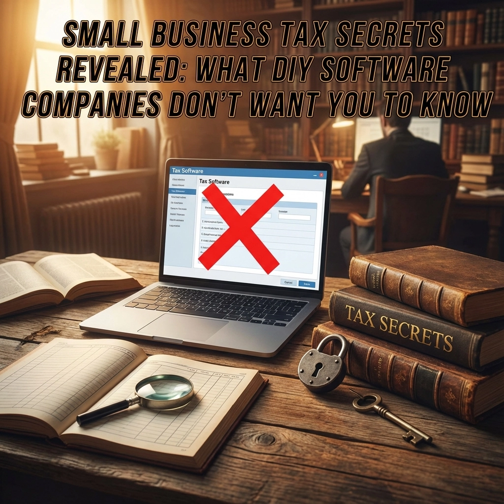 Small Business Tax Secrets Revealed: What DIY Software Companies Don't Want You to Know