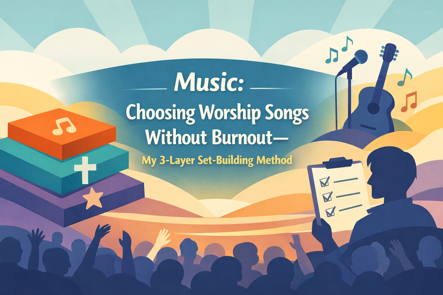 [HERO] Music: Choosing Worship Songs Without Burnout: My 3-Layer Set-Building Method