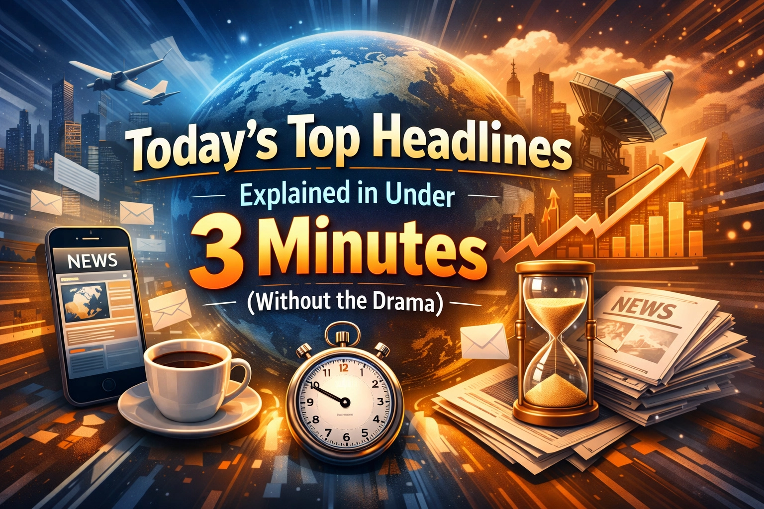 [HERO] Today’s Top Headlines Explained in Under 3 Minutes (Without the Drama)