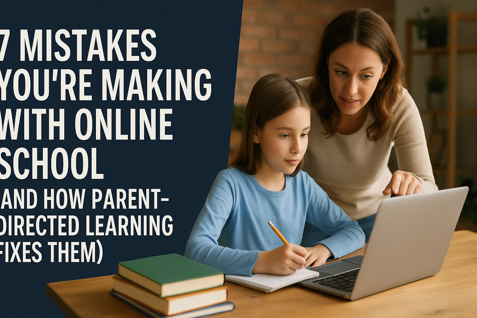 7 Mistakes You're Making with Online School (And How Parent-Directed Learning Fixes Them)