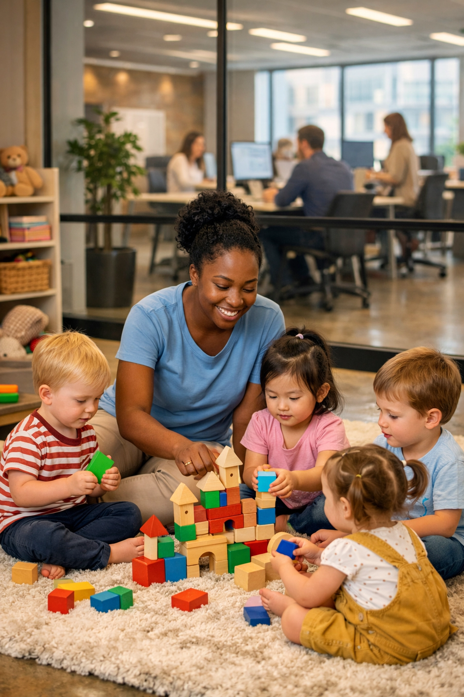 Workplace childcare center utilizing the expanded employer-provided childcare tax credit for 2026.