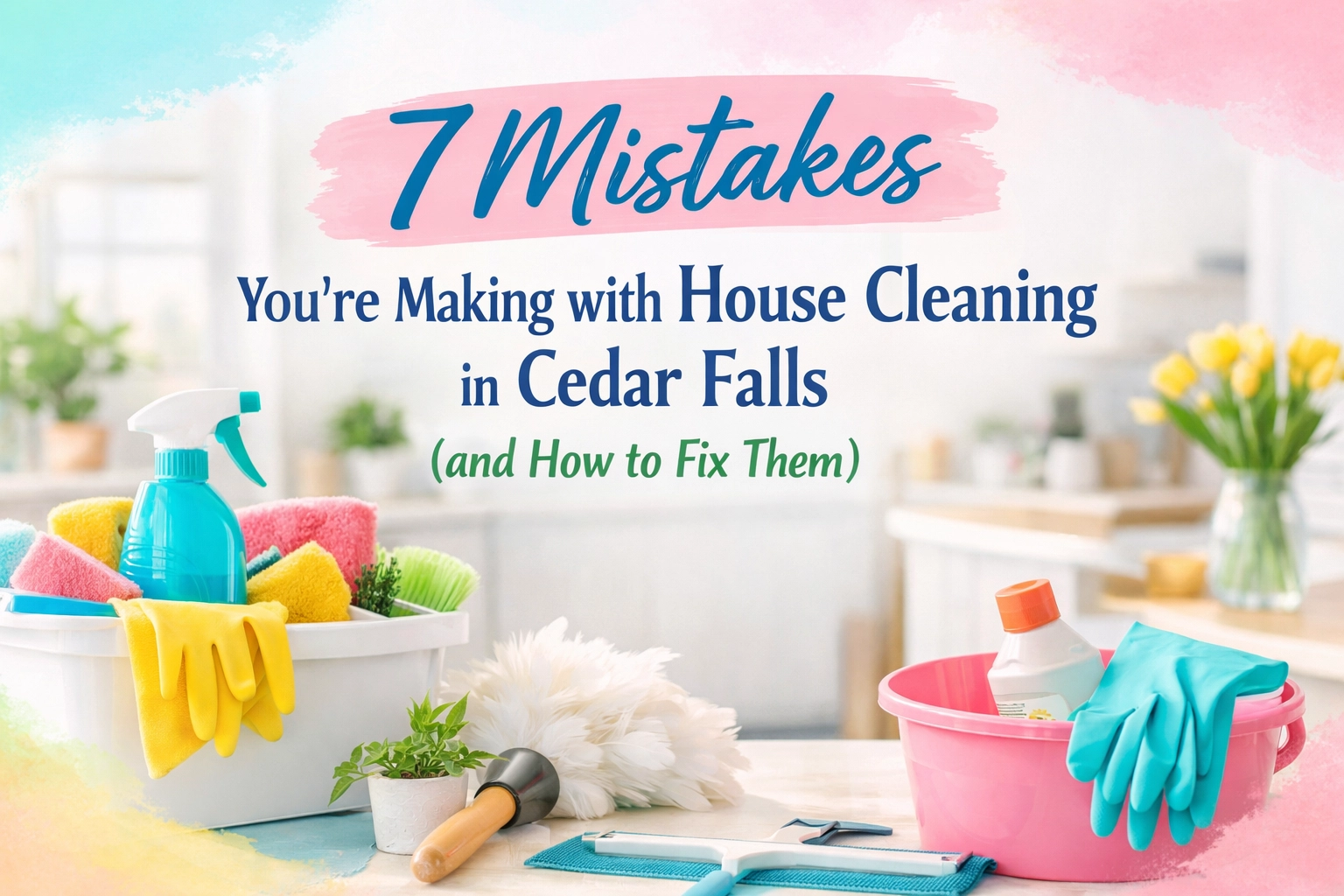 [HERO] 7 Mistakes You’re Making with House Cleaning in Cedar Falls (and How to Fix Them)