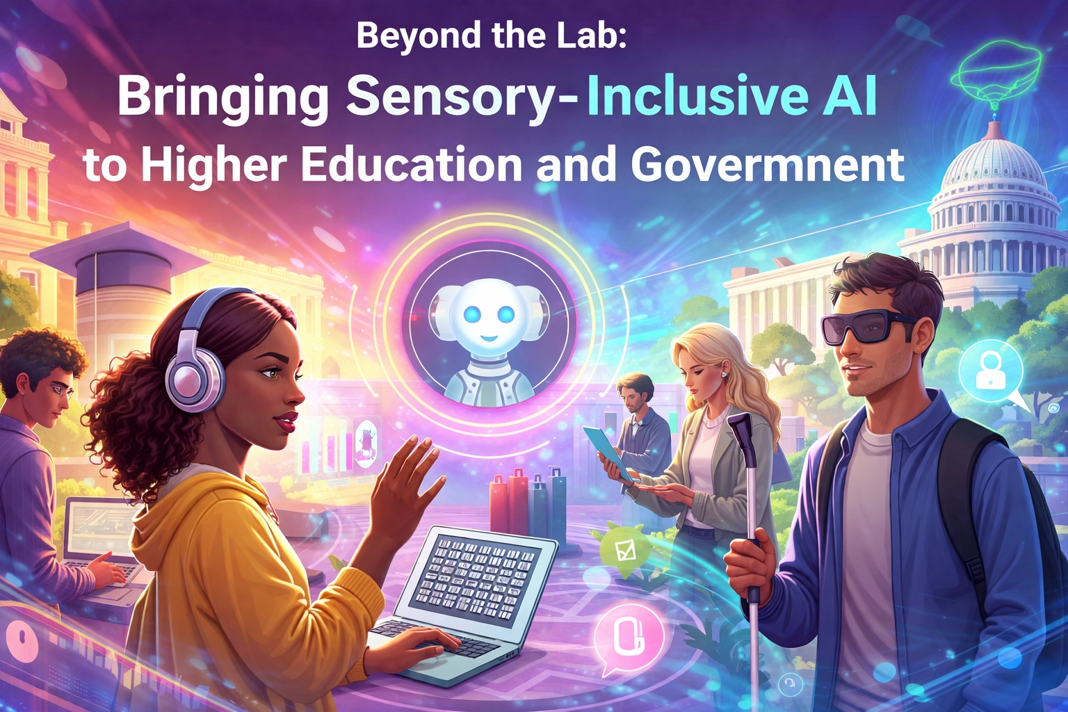 [HERO] Beyond the Lab: Bringing Sensory-Inclusive AI to Higher Education and Government