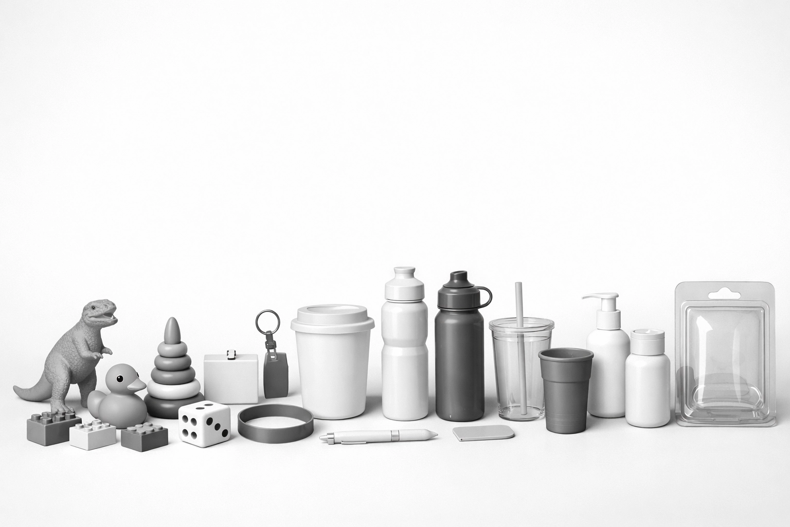 Portafolio de productos plásticos: juguetes, juegos, houseware, drinkware y empaque termoformado