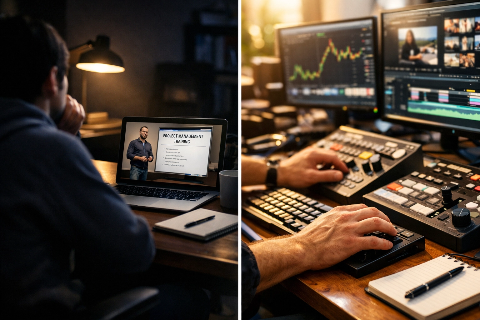 Comparison of passive video training versus hands-on career skills development