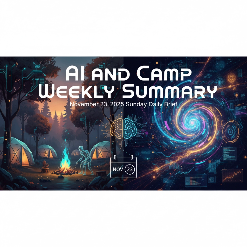 AI and Camp Weekly Summary: November 23, 2025 Sunday Daily Brief