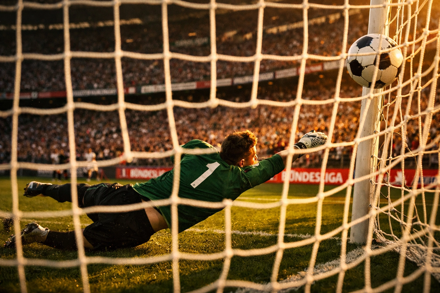 Bundesliga Tor-Szene zeigt defensive Schwächen beim Gegentor im Stadion