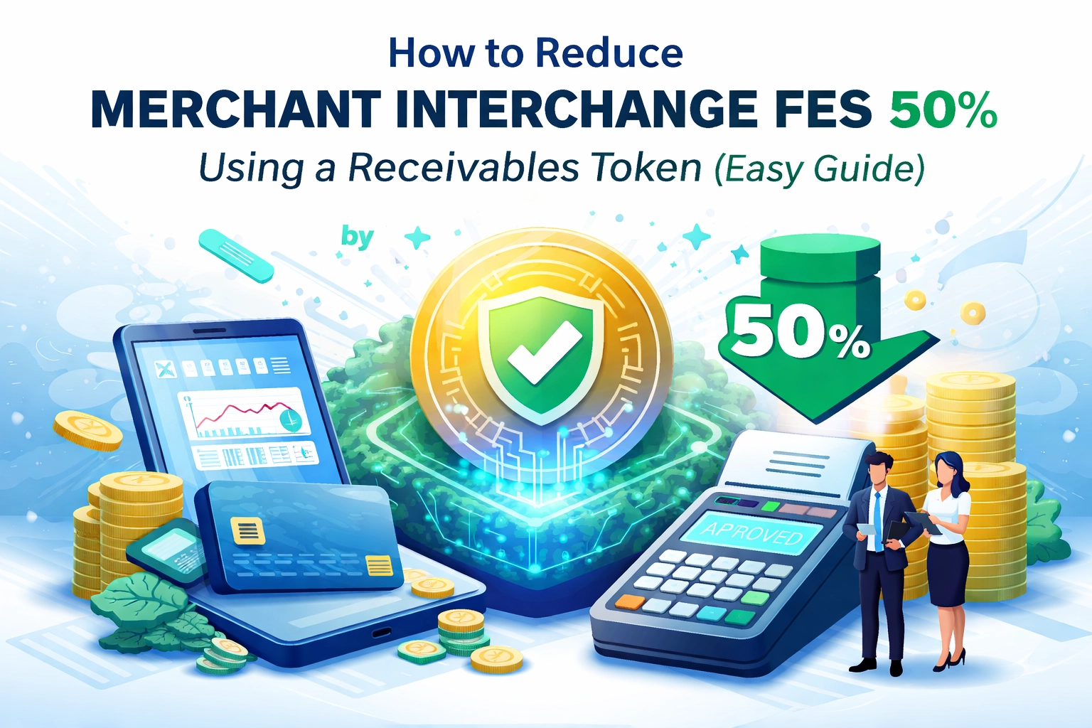 [HERO] How to Reduce Merchant Interchange Fees by 50% Using a Receivables Token (Easy Guide)