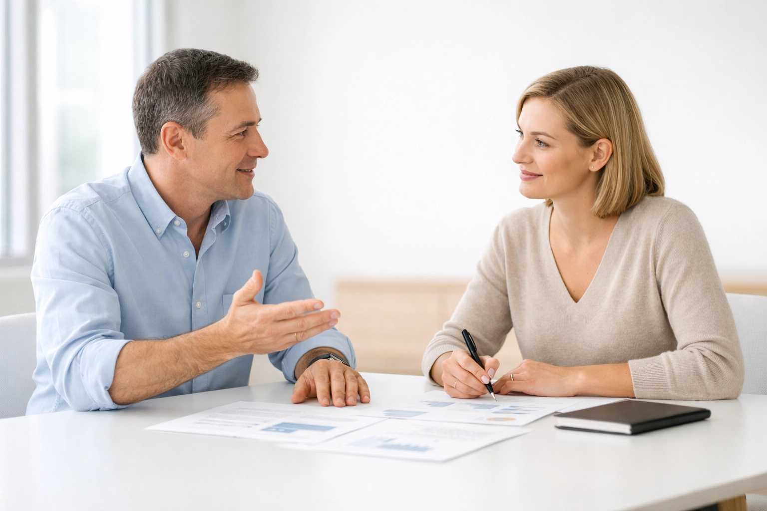 Tax professional consulting with client about 2026 tax law changes