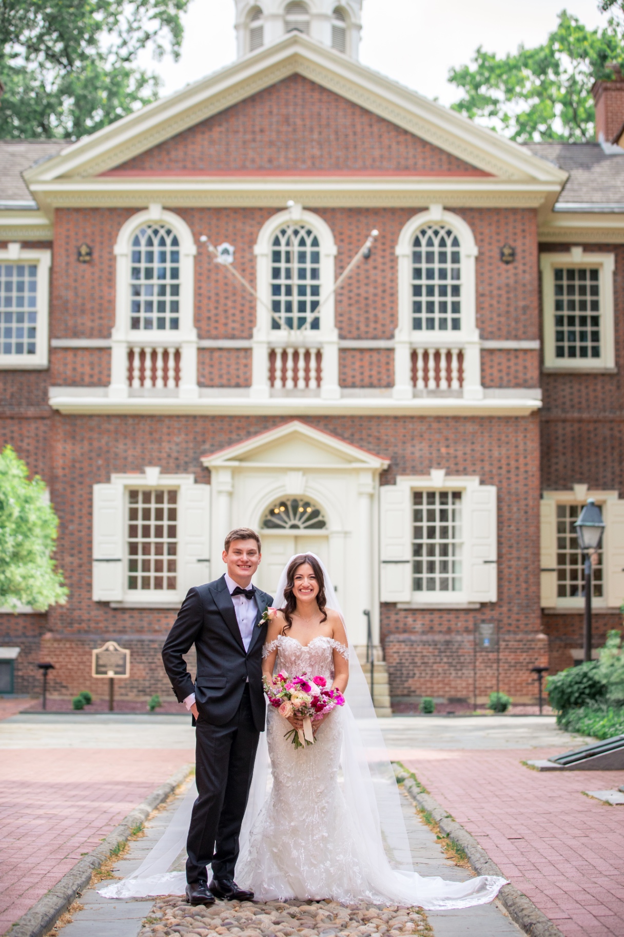Bride and Groom Wedding Portrait