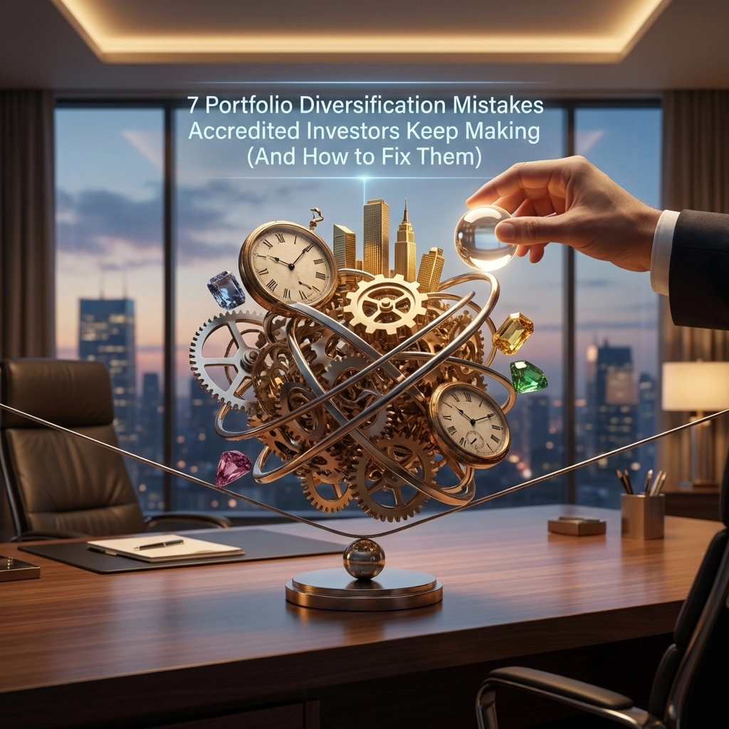 [HERO] 7 Portfolio Diversification Mistakes Accredited Investors Keep Making (And How to Fix Them)