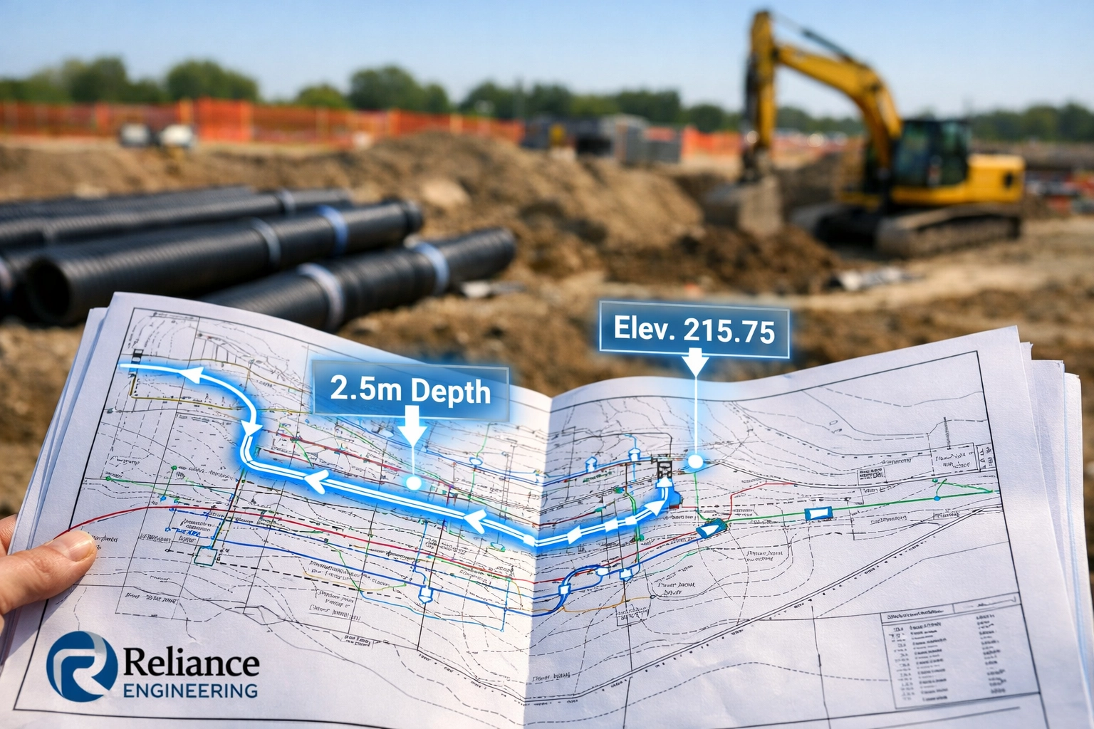 Professional site servicing plan and functional servicing report for Ontario multiplexes.