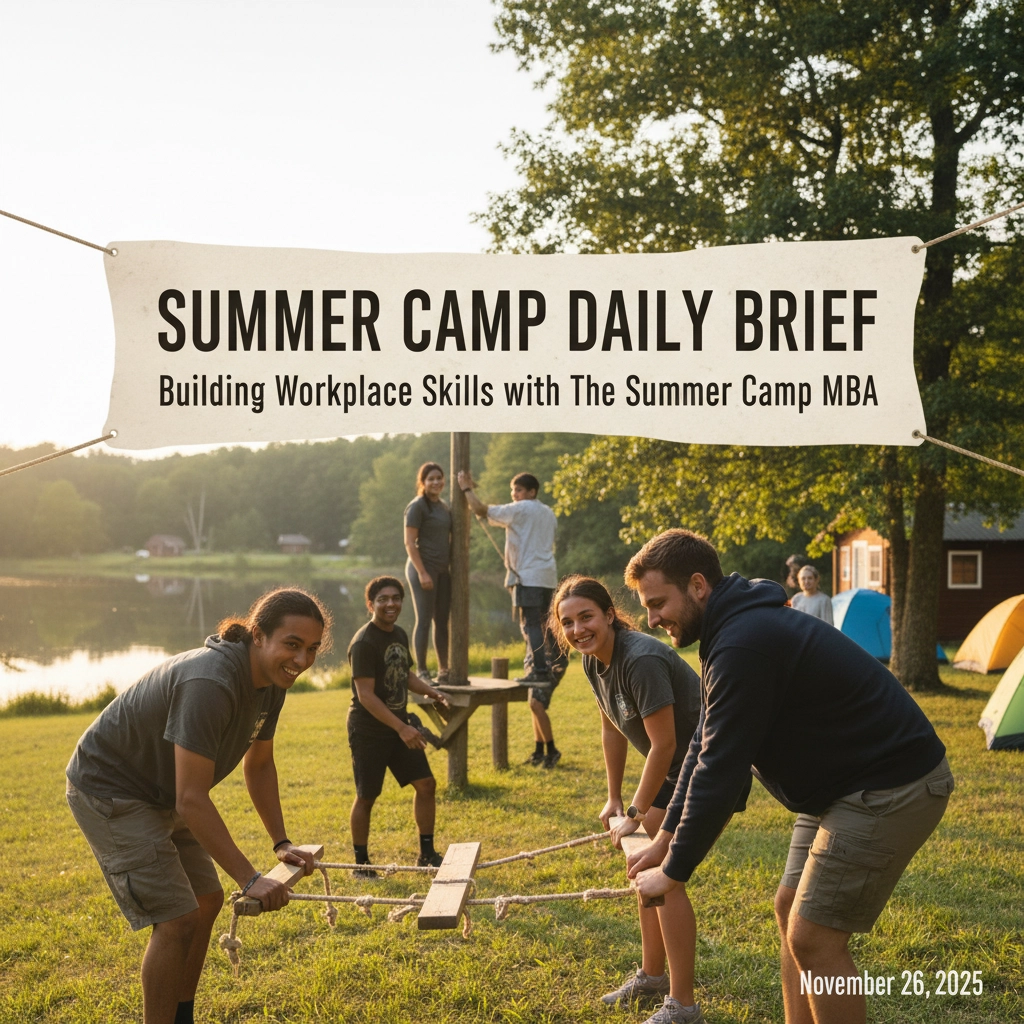 Summer Camp Daily Brief: Building Workplace Skills with The Summer Camp MBA (November 26, 2025)
