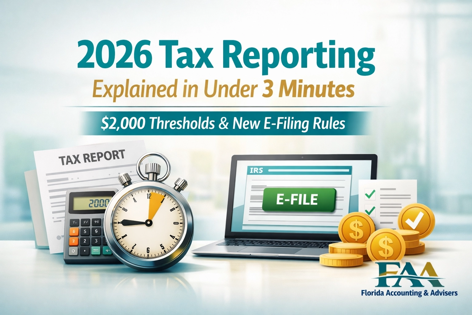 [HERO] 2026 Tax Reporting Explained in Under 3 Minutes: $2,000 Thresholds and New E-filing Rules