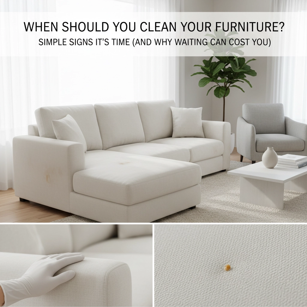 When Should You Clean Your Furniture? Simple Signs It's Time (And Why Waiting Can Cost You)