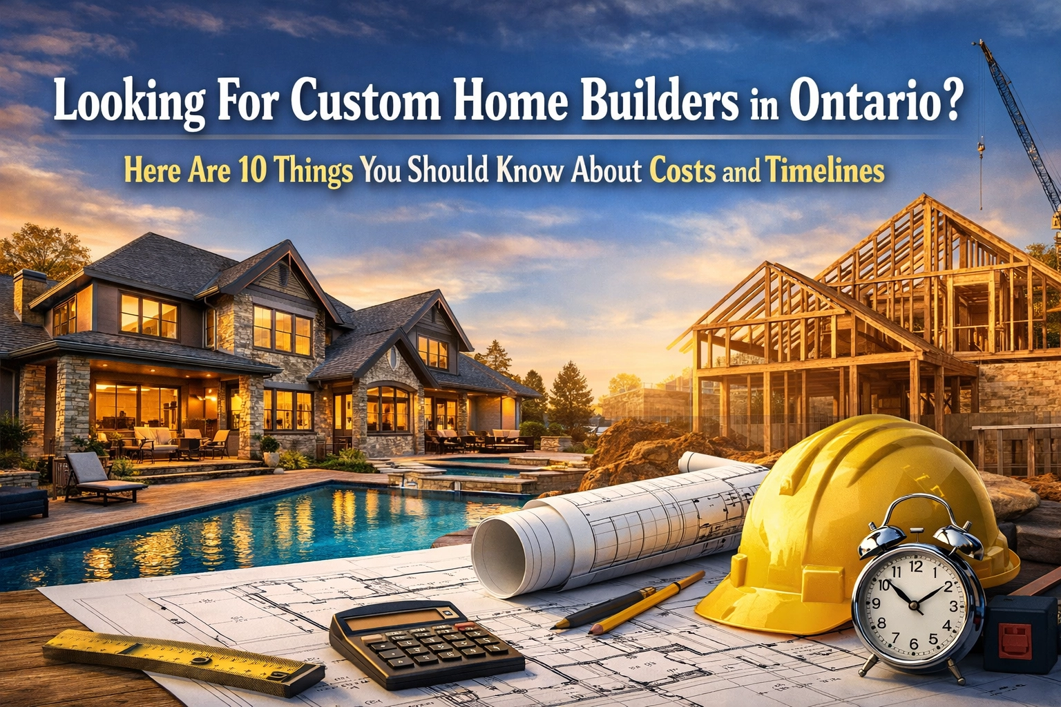 [HERO] Looking For Custom Home Builders in Ontario? Here Are 10 Things You Should Know About Costs and Timelines