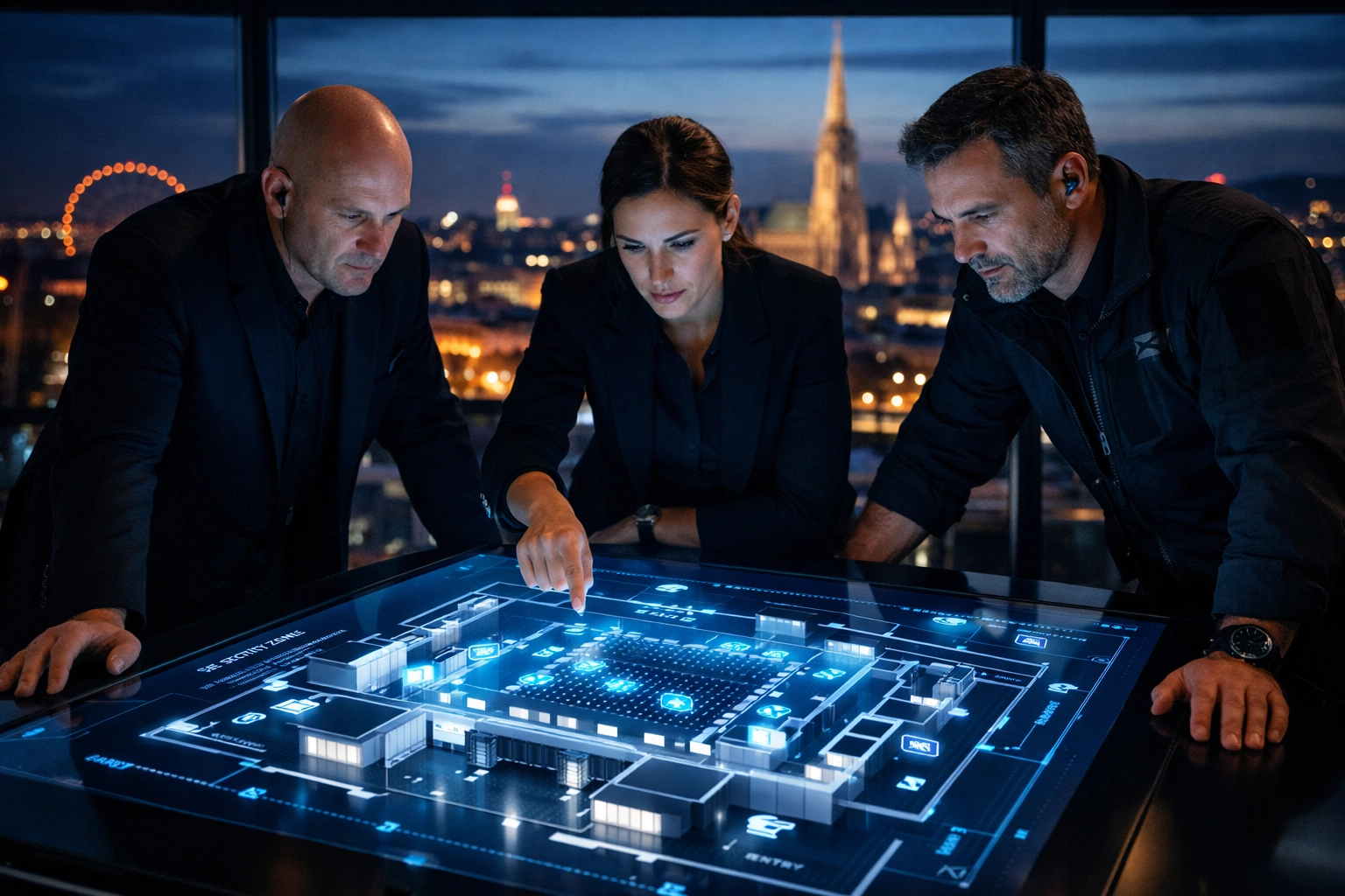 Professionelle Planung der Event Security in Österreich mit modernster Technik und strategischem Sicherheitskonzept.