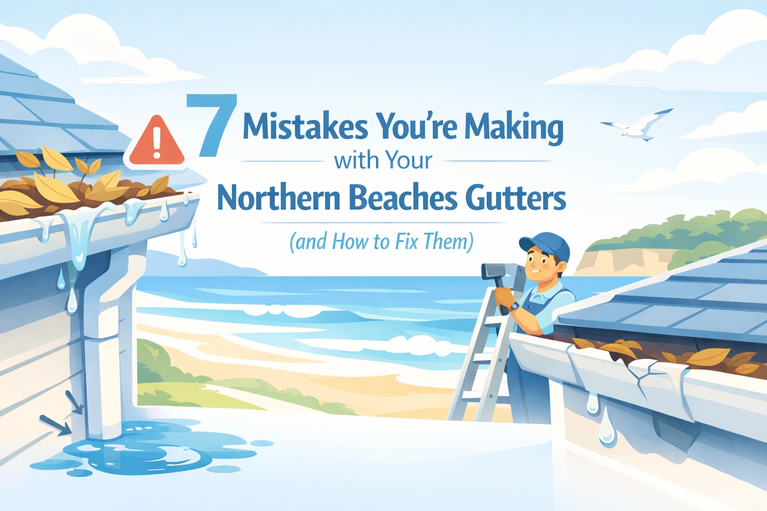[HERO] 7 Mistakes You’re Making with Your Northern Beaches Gutters (and How to Fix Them)