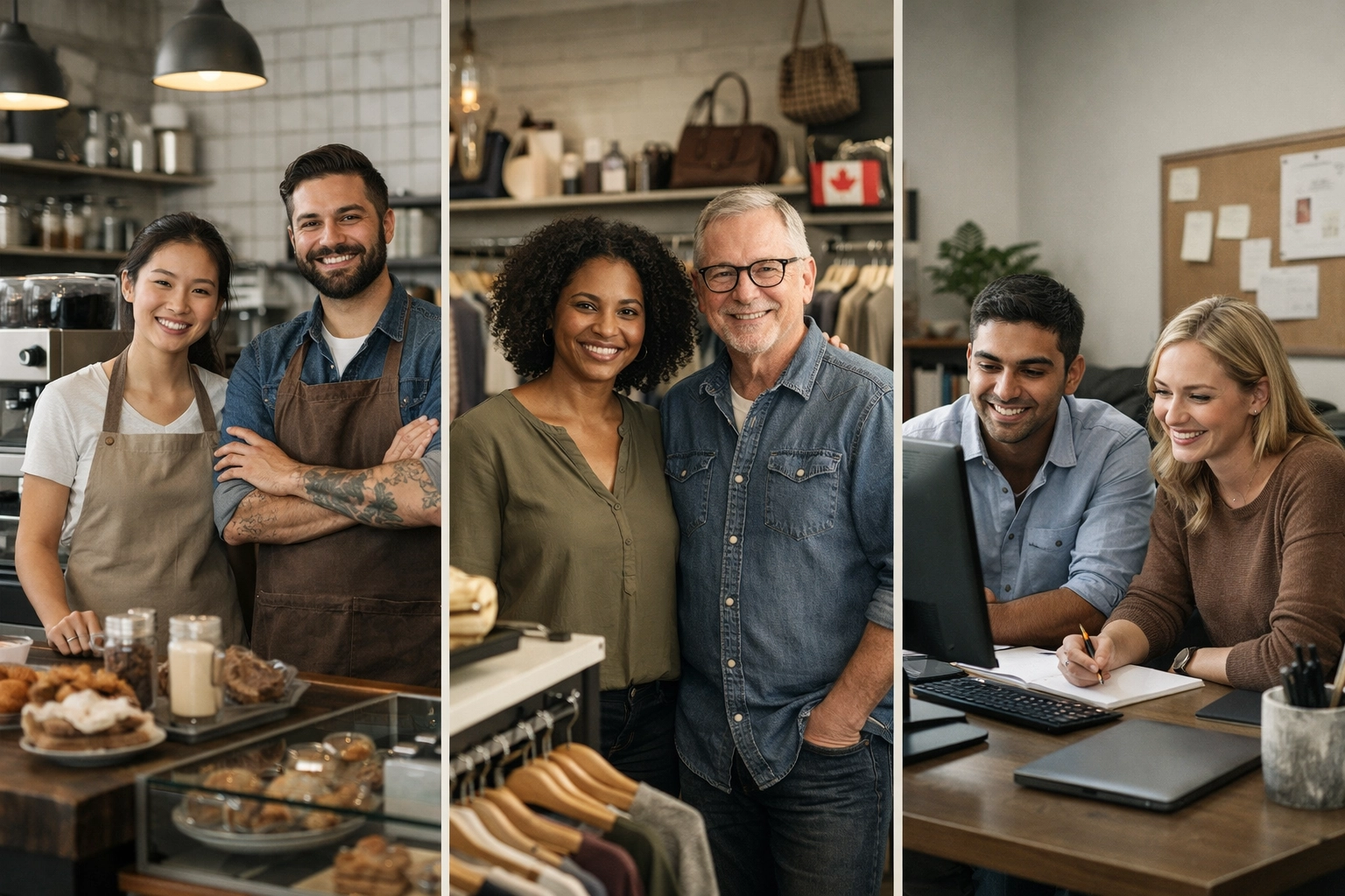 Canadian small businesses eligible for CSBFL financing including retail and service sectors