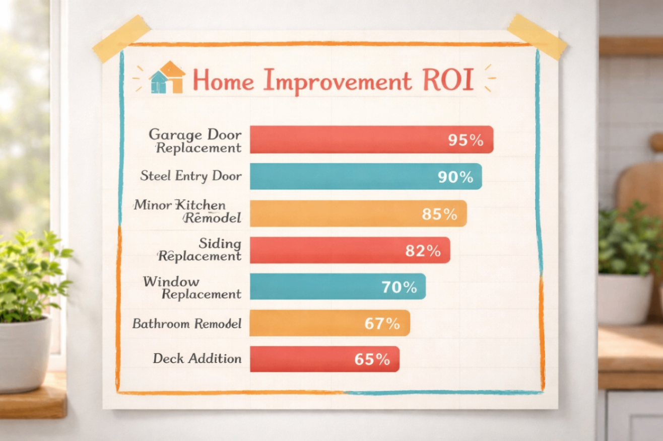 ROI Chart for Home Improvements