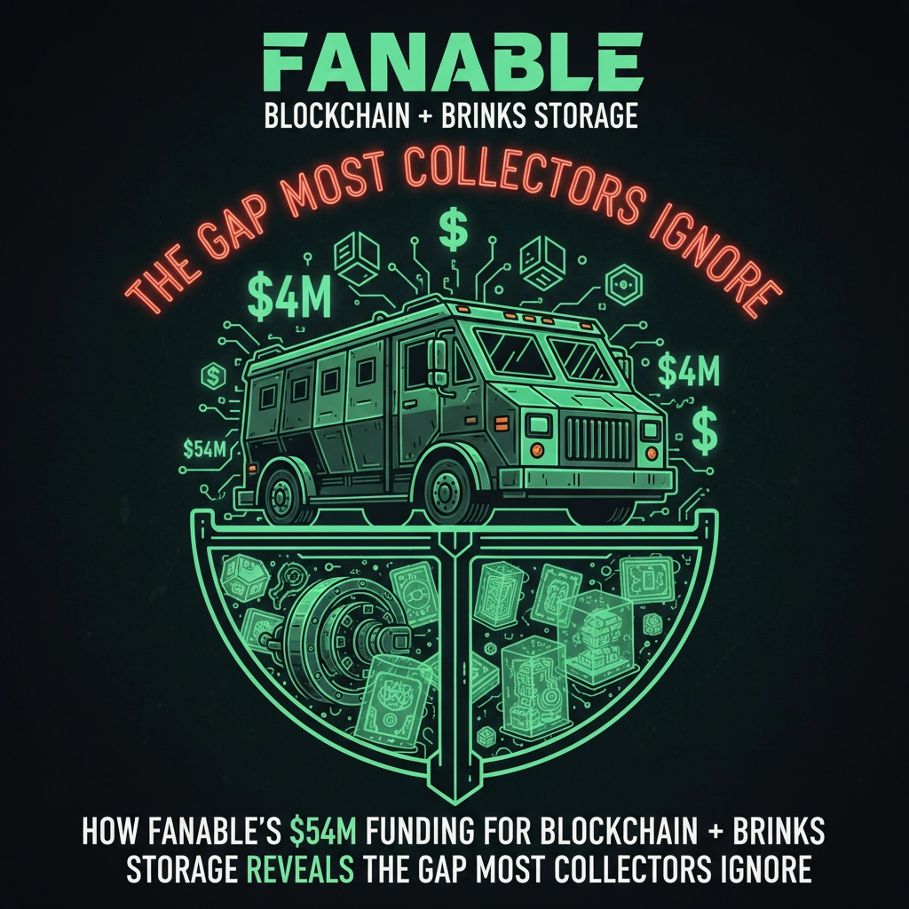 How Fanable&#39;s $54M Funding for Blockchain + Brinks Storage Reveals the Gap Most Collectors Ignore