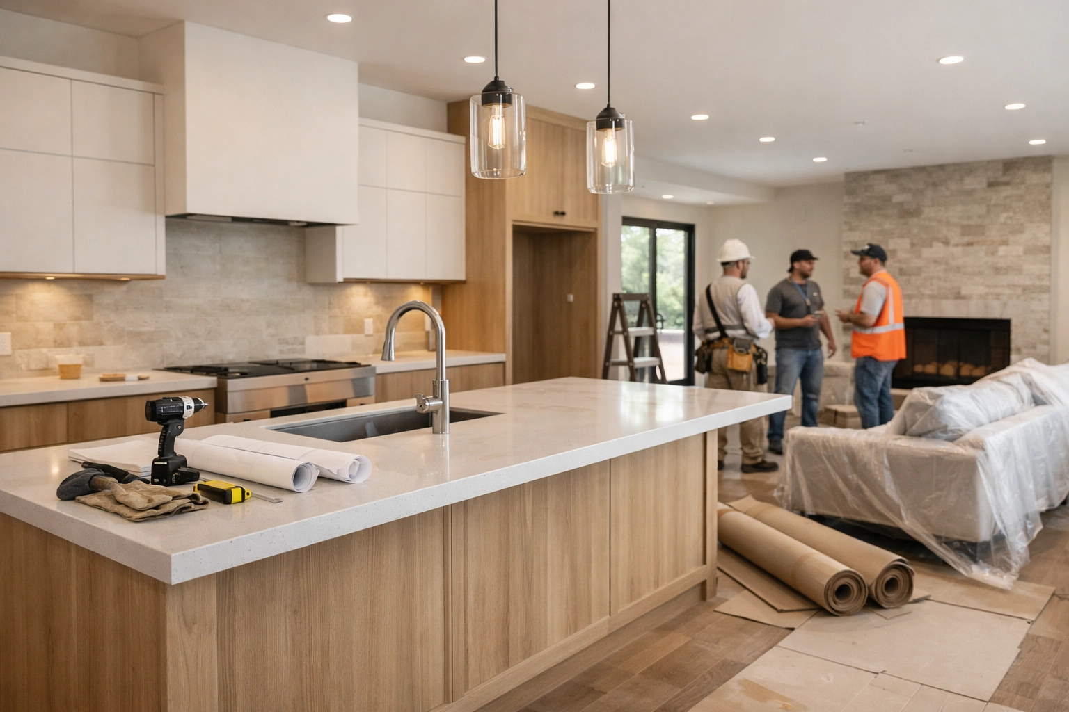 High-end home renovation