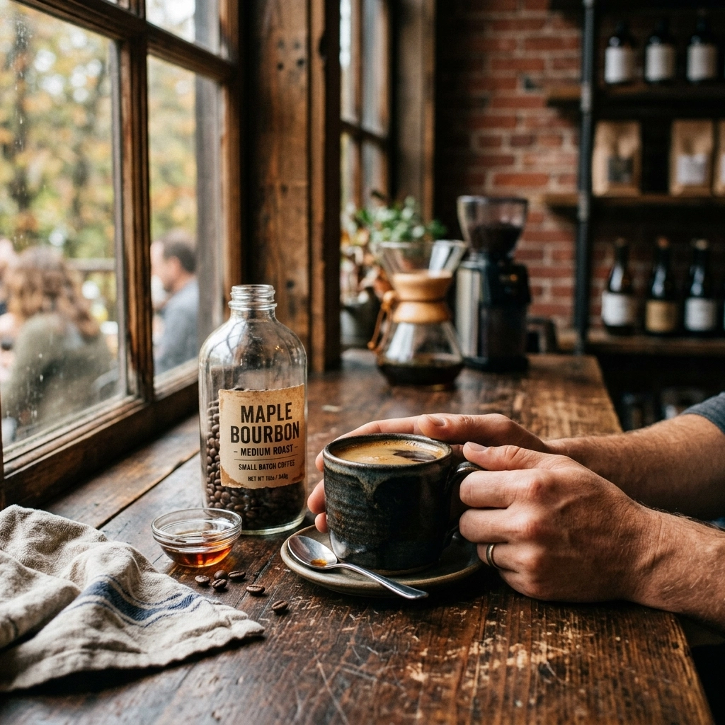 [HERO] The Spirit of the Morning: Introducing Maple Bourbon Medium Roast
