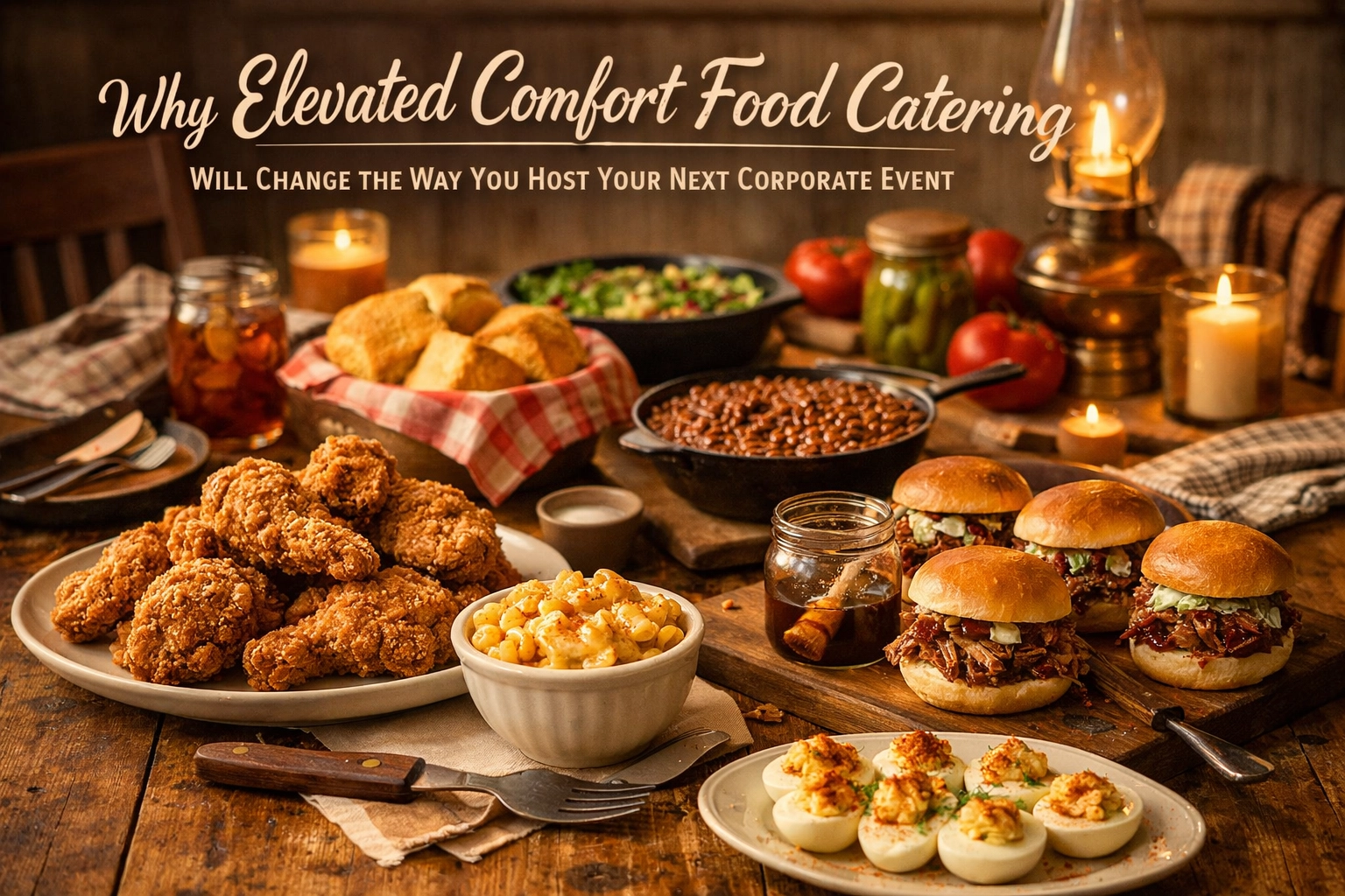 [HERO] Why Elevated Comfort Food Catering Will Change the Way You Host Your Next Corporate Event