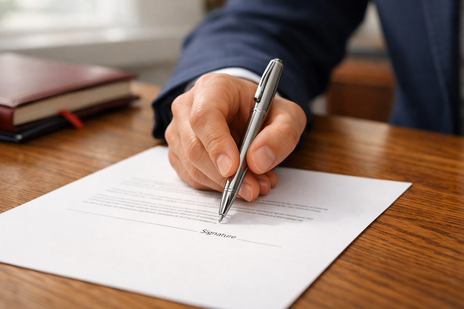 Signing a written pay for delete agreement to remove collections from a Texas credit report.