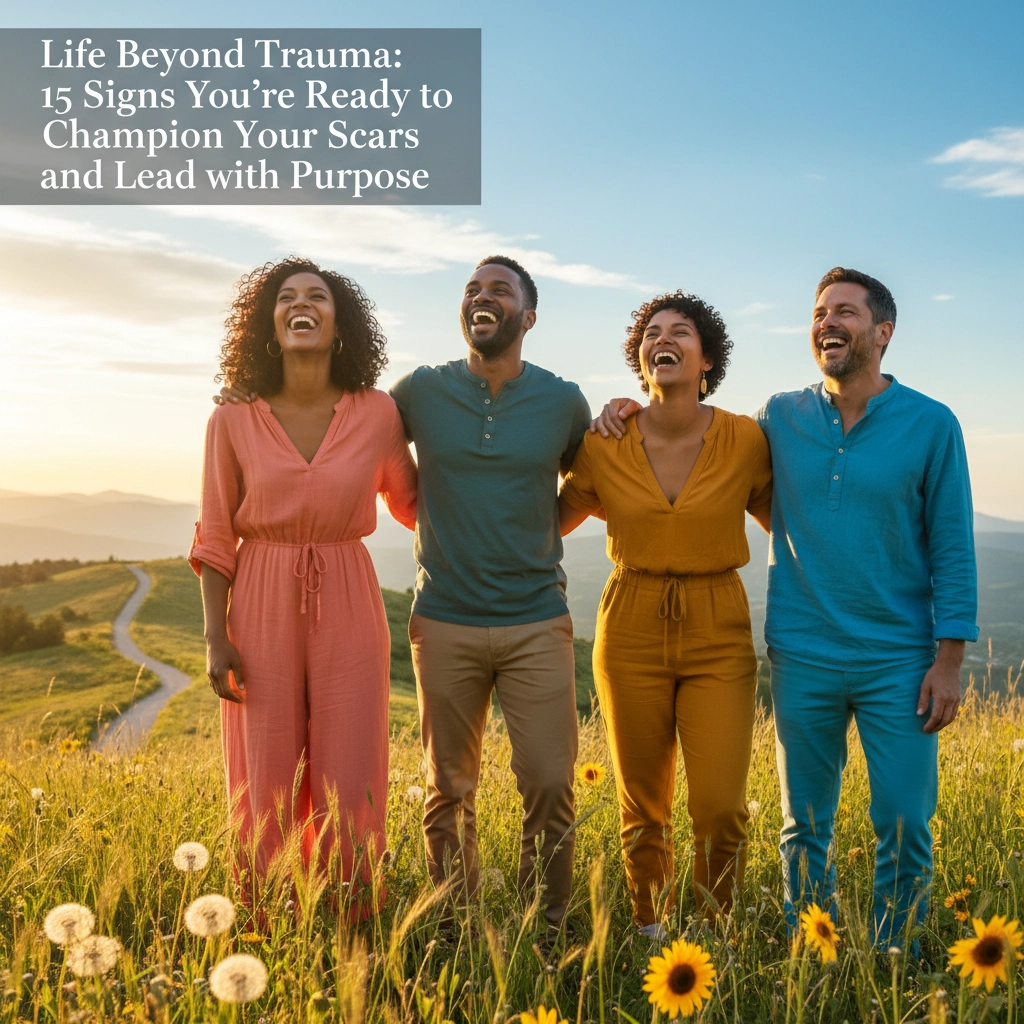 Life Beyond Trauma: 15 Signs You're Ready to Champion Your Scars and Lead with Purpose