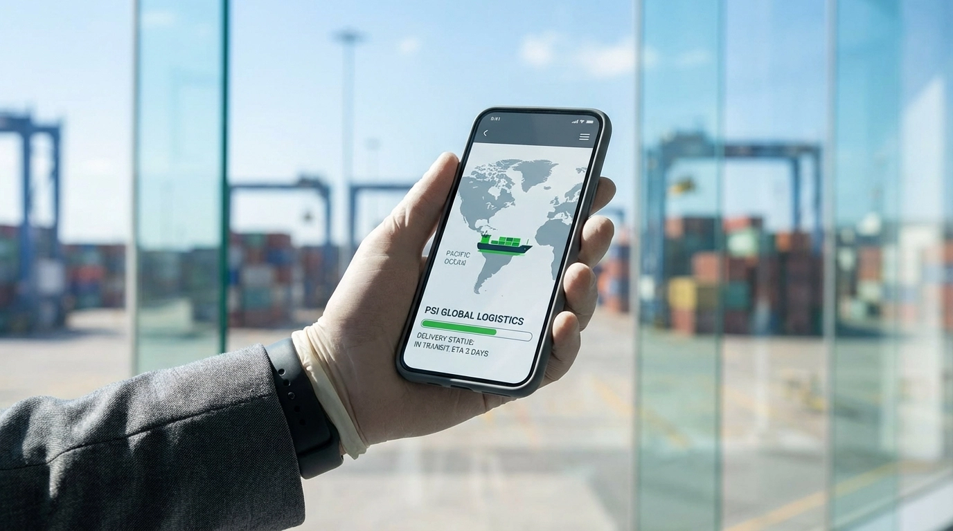 Tracking shipment on mobile