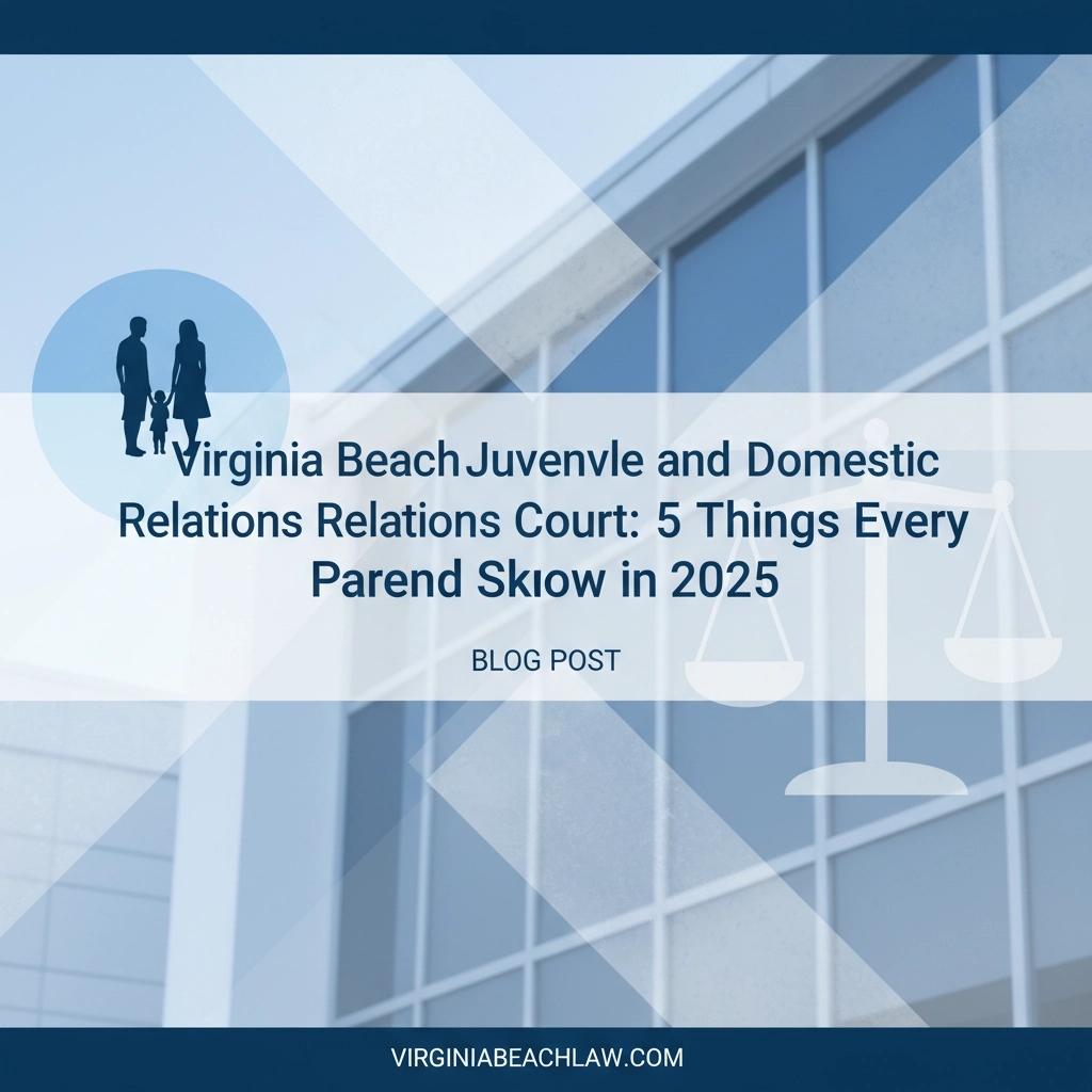 Virginia Beach Juvenile and Domestic Relations Court: 5 Things Every Parent Should Know in 2025
