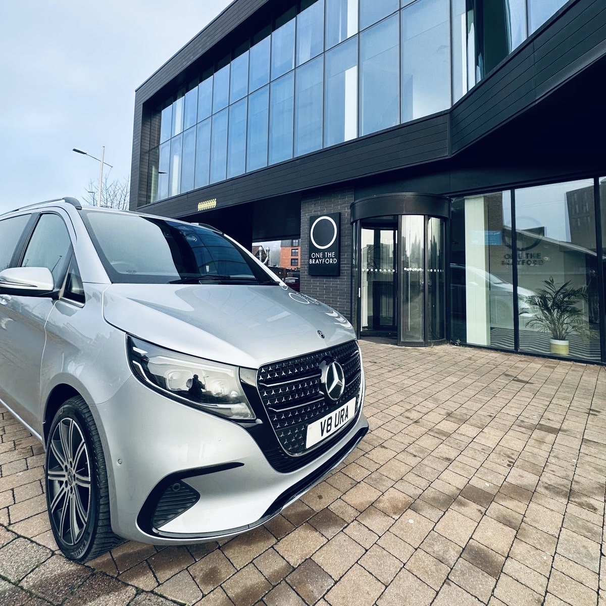 Mercedes-Benz chauffeur vehicle from Aura Journeys