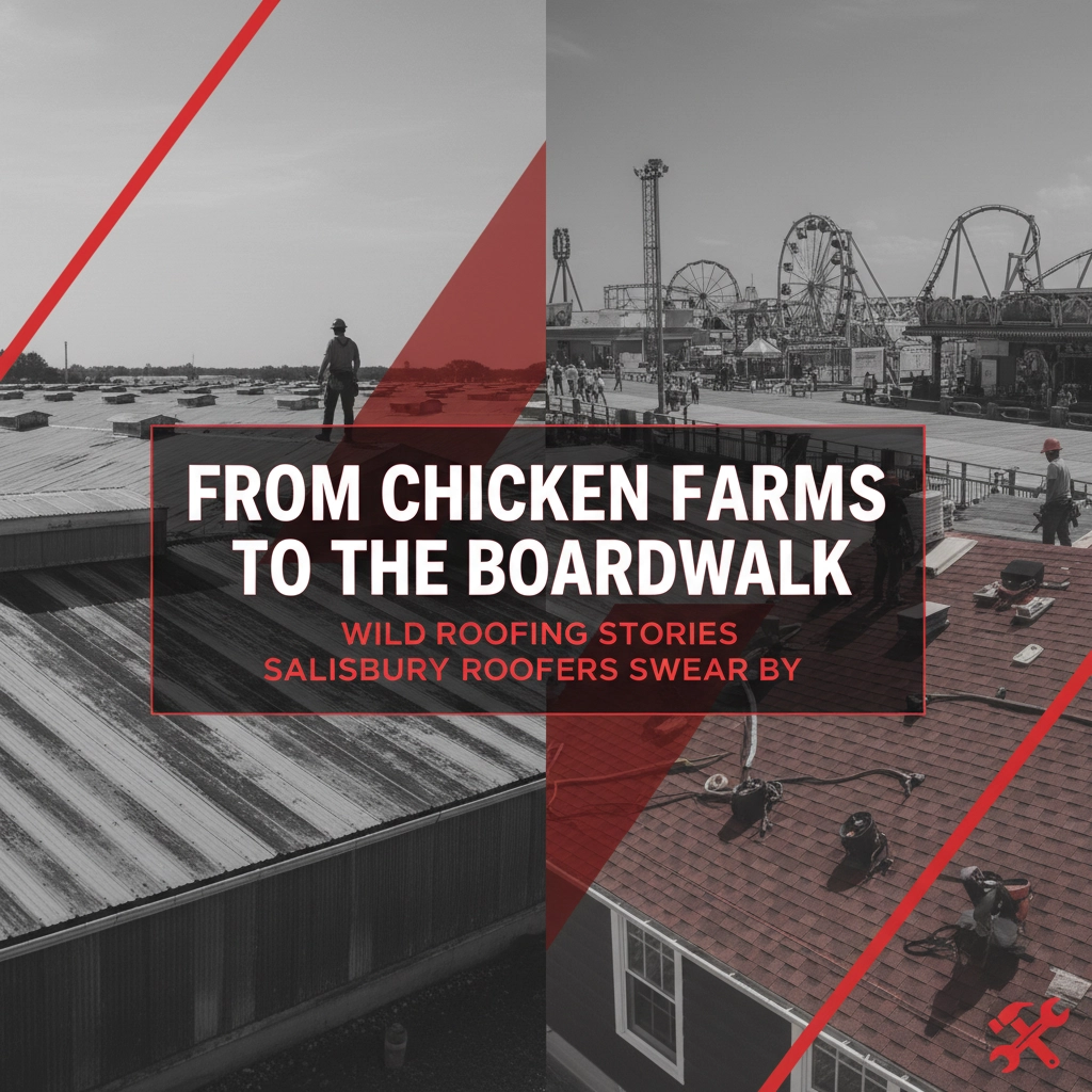 From Chicken Farms to the Boardwalk: Wild Roofing Stories Salisbury Roofers Swear By
