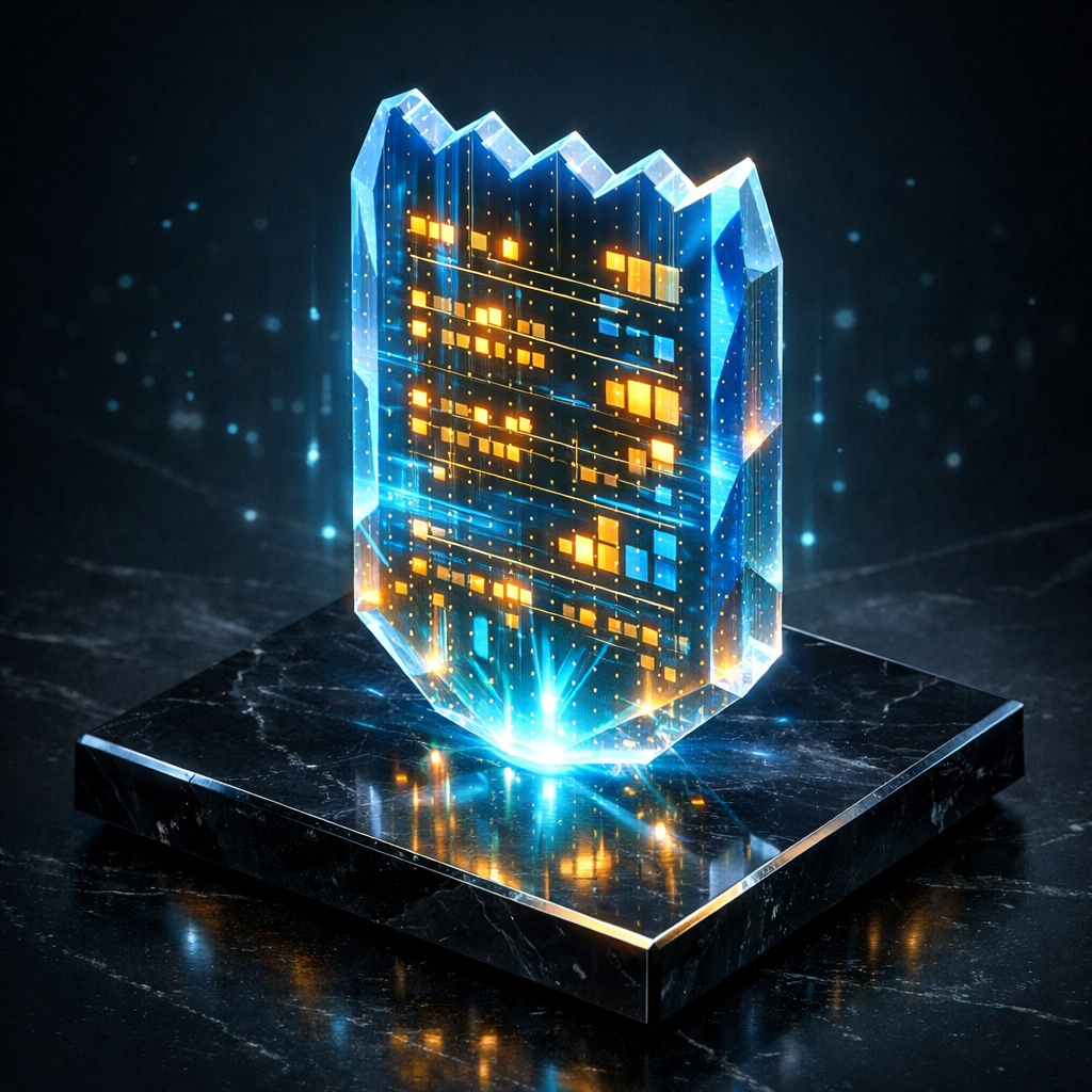 Secure holographic NFT receipt for transparent Web3 merchant payments and automated data management.