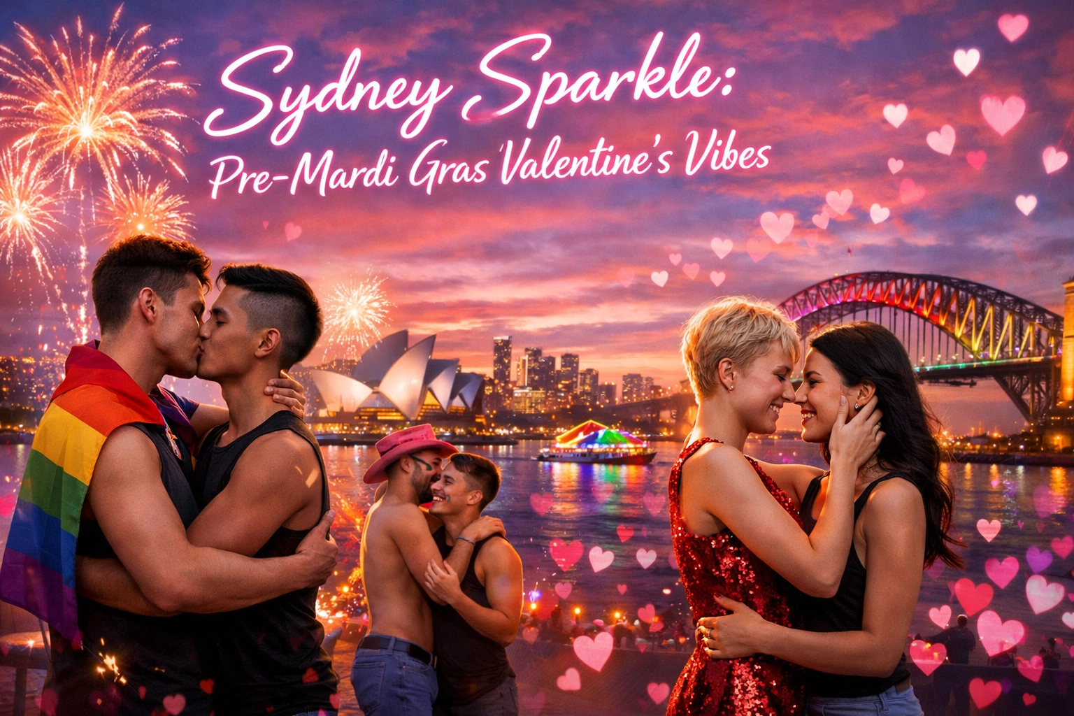 Sydney Sparkle: Pre-Mardi Gras Valentine's Vibes